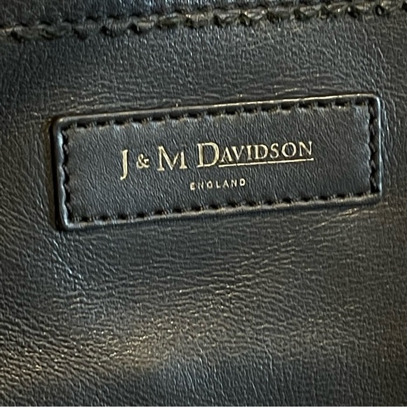 J&M DAVIDSON Rio‎ 07314/141 Women's Leather Shoulder Bag Boho Bohemian Black - Picture 11 of 14